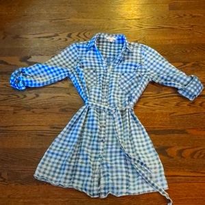 Anthropologie Skies are Blue Shirtdress Small